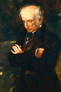 William Wordsworth by Benjamin Robert Haydon, painting 1842